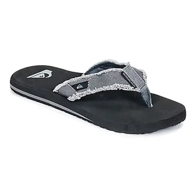 Quiksilver MONKEY ABYSS M SNDL XSKC men's Flip flops / Sandals (Shoes) in Grey