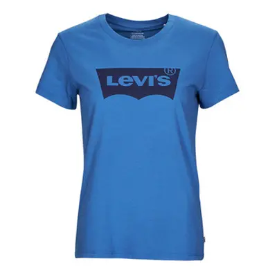 Levis THE PERFECT TEE women's T shirt in Blue