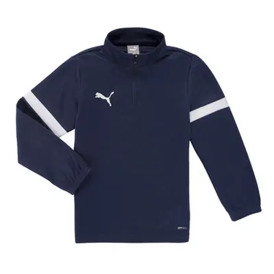 Puma INDIVIDUARISE ZIP TOP JR boys's Children's sweatshirt in Marine