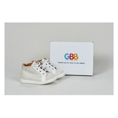 GBB FAMIA girls's Children's Shoes (High-top Trainers) in White