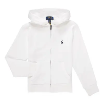 Polo Ralph Lauren LS FZ HOOD-KNIT SHIRTS-SWEATSHIRT boys's Children's sweatshirt in White