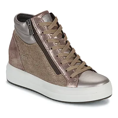 IgI&CO DONNA SHIRLEY women's Shoes (High-top Trainers) in Grey