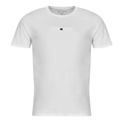 Teddy Smith T-JIM MC men's T shirt in White