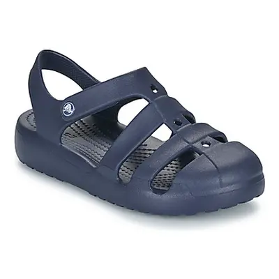 Crocs Classic Fisherman K boys's Children's Sandals in Blue