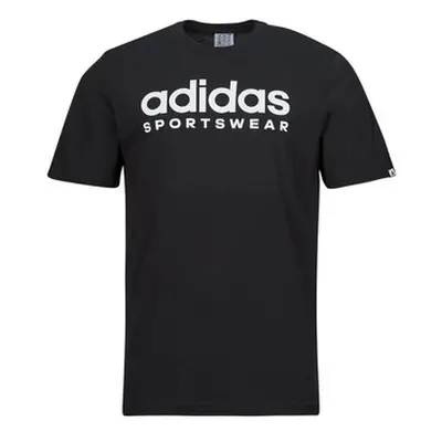 Adidas SPW TEE men's T shirt in Black