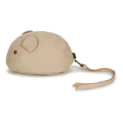 Easy Peasy ZIPPY MOUSE boys's Children's Purse in Beige