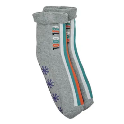 DIM STOPPER ARC-EN-CIEL boys's Children's socks in Grey