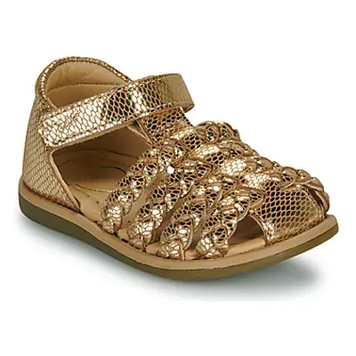 Shoo Pom TITY WOWO girls's Children's Sandals in Gold