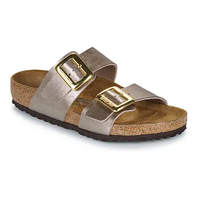 BIRKENSTOCK Sydney CB BF Graceful Taupe women's Mules / Casual Shoes in Gold