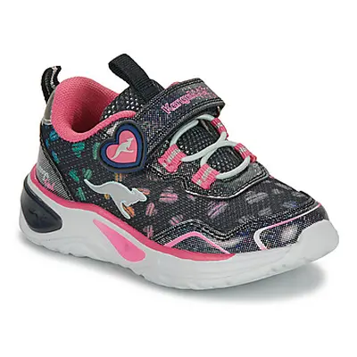 Kangaroos K-SLG Lovin EV girls's Children's Shoes (Trainers) in Blue