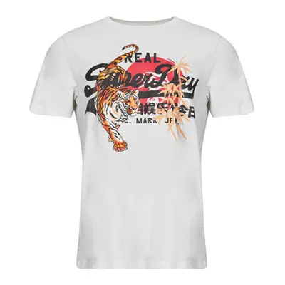 Superdry VINTAGE LOGO TOKYO men's T shirt in White