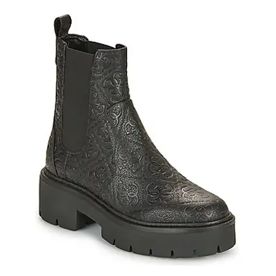 Guess SHUZE women's Mid Boots in Black