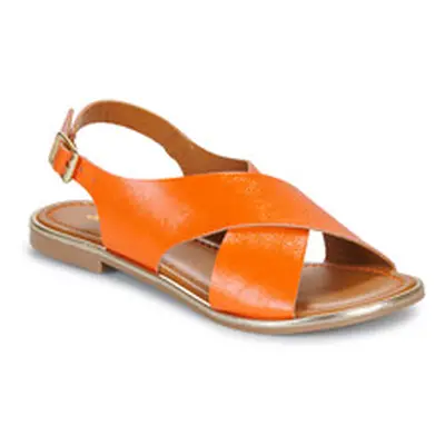 JB Martin DUTA women's Sandals in Orange