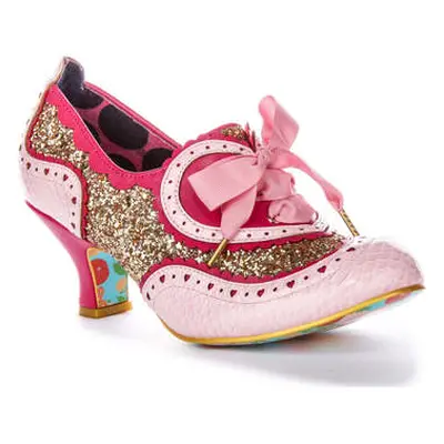 Irregular Choice Jazz Cat women's Court Shoes in Pink