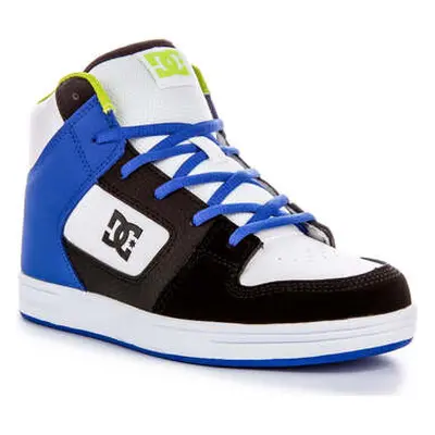 DC Shoes Manteca 4 White Blue boys's Trainers in Multicolour