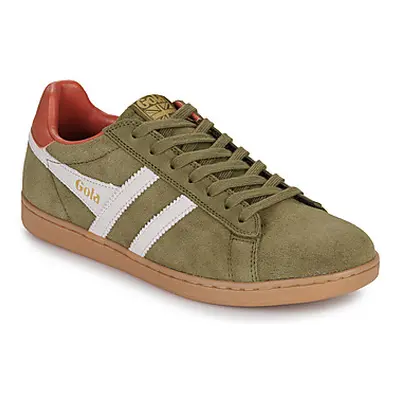 Gola Equipe II Suede men's Shoes (Trainers) in Kaki