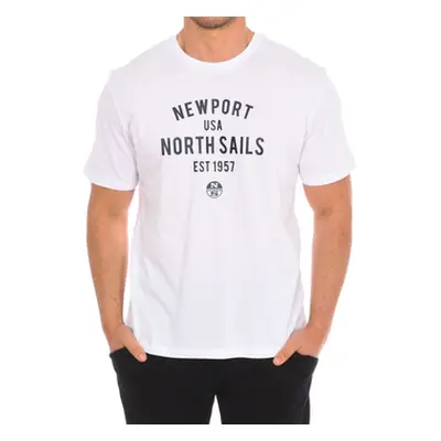 North Sails 9024010-101 men's T shirt in White