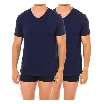 Tommy Hilfiger UM0UM01029-409 men's T shirt in Marine