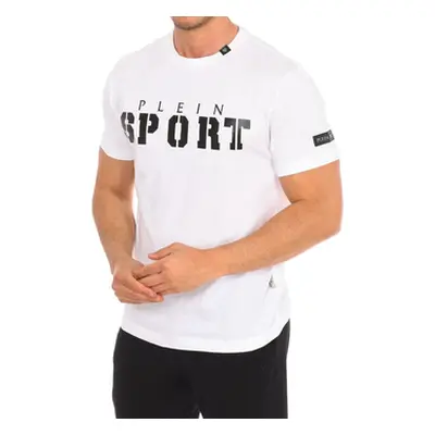 Philipp Plein Sport TIPS400-01 men's T shirt in White