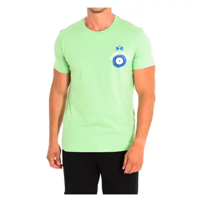 La Martina TMR606-JS354-03190 men's T shirt in Green