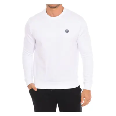 North Sails 9024070-101 men's Sweatshirt in White