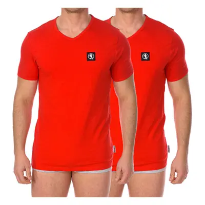 Bikkembergs BKK1UTS08BI-RED men's T shirt in Red