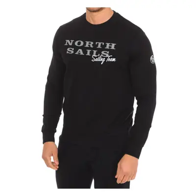 North Sails 9022970-999 men's Sweatshirt in Black