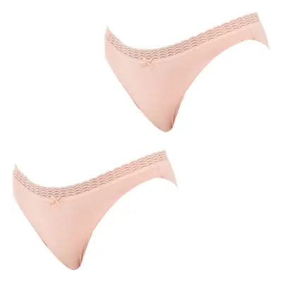 DIM D09AJ-8TW women's Knickers/panties in Pink