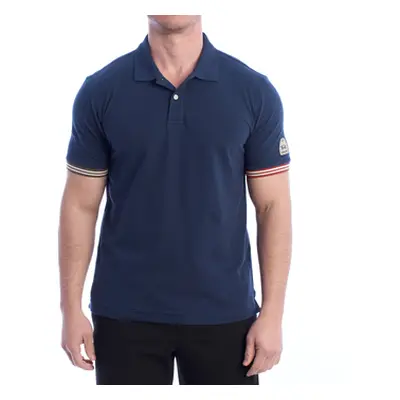 La Martina YMP011-PK001-07017 men's Polo shirt in Marine