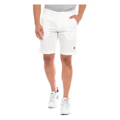 U.S Polo Assn. 67921-401 men's Shorts in White