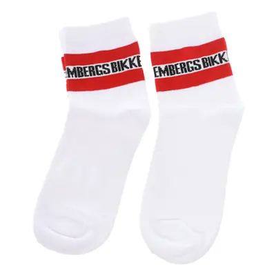 Bikkembergs BK070-WHITE-RED men's Stockings in Multicolour