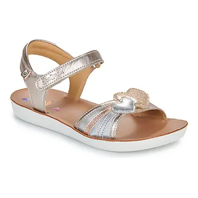 Shoo Pom GOA HEART girls's Children's Sandals in Gold