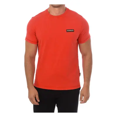 Napapijri NP0A4GPE-RR9 men's T shirt in Red