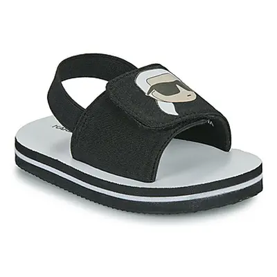 Karl Lagerfeld SO CUTE Z30384 boys's Children's Sandals in Black