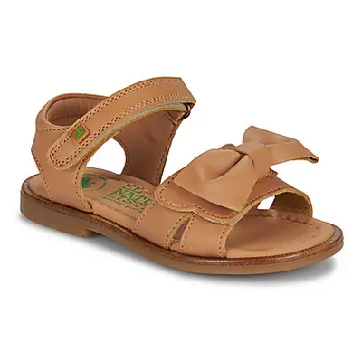 El Naturalista 16299-CUERO girls's Children's Sandals in Brown