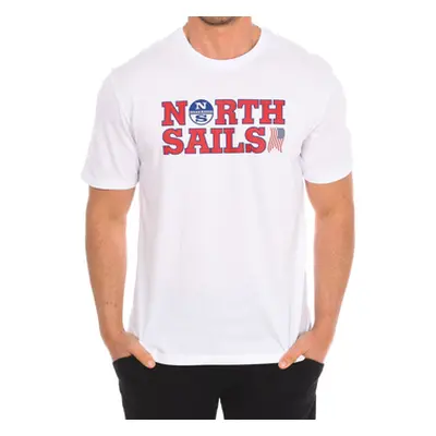 North Sails 9024110-101 men's T shirt in White