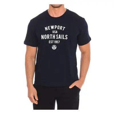 North Sails 9024010-800 men's T shirt in Marine