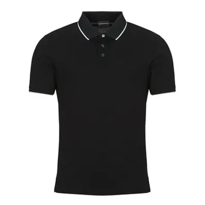 Emporio Armani POLO SHIRT EM000858 men's Polo shirt in Black