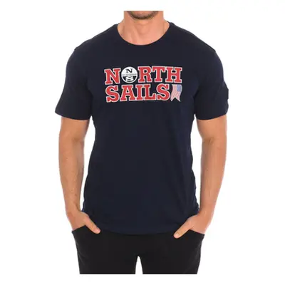 North Sails 9024110-800 men's T shirt in Marine