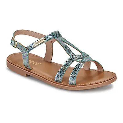 Les Tropéziennes par M Belarbi BACKLE girls's Children's Sandals in Blue