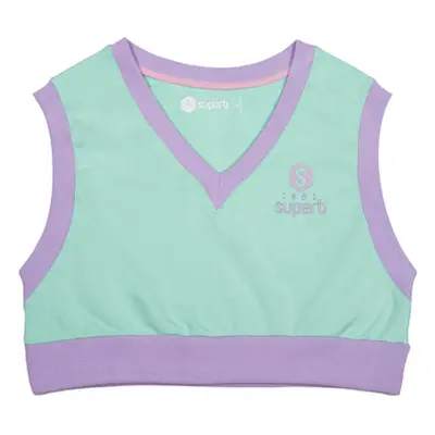 Superb 1982 RSC-S2101-GREEN women's Vest top in Multicolour