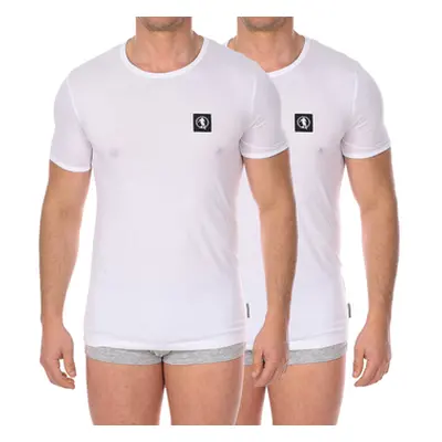 Bikkembergs BKK1UTS07BI-WHITE men's T shirt in White