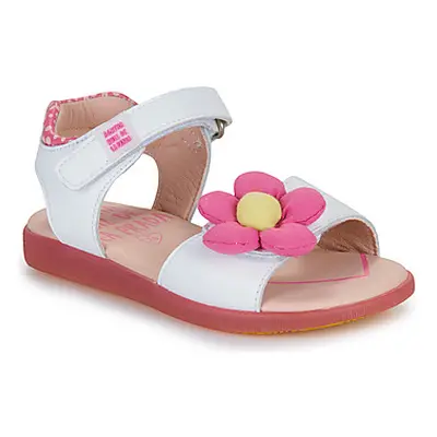 Agatha Ruiz de la Prada AITANA girls's Children's Sandals in White