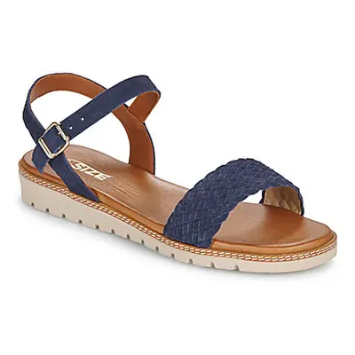 So Size MARION women's Sandals in Blue