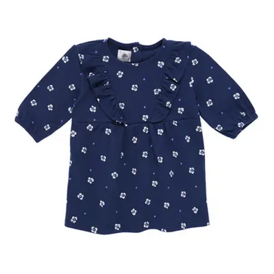 Petit Bateau BANOU girls's Children's dress in Marine