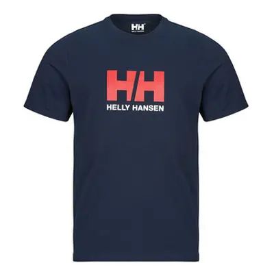 Helly Hansen HH LOGO T-SHIRT 3.0 men's T shirt in Marine