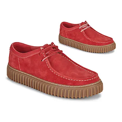 Clarks TORHILL LO men's Casual Shoes in Red