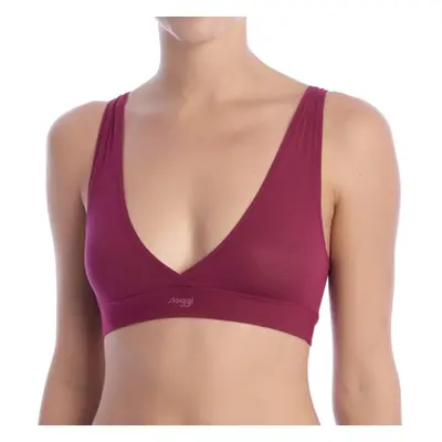 Sloggi 10201636-3328 women's Triangle bras and Bralettes in Bordeaux