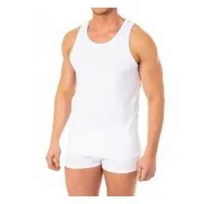 Abanderado A0DGN-BLANCO men's Vest top in White