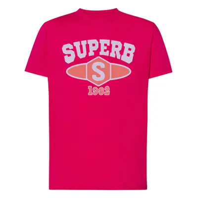 Superb 1982 SPRBCA-2201-PINK men's T shirt in Pink